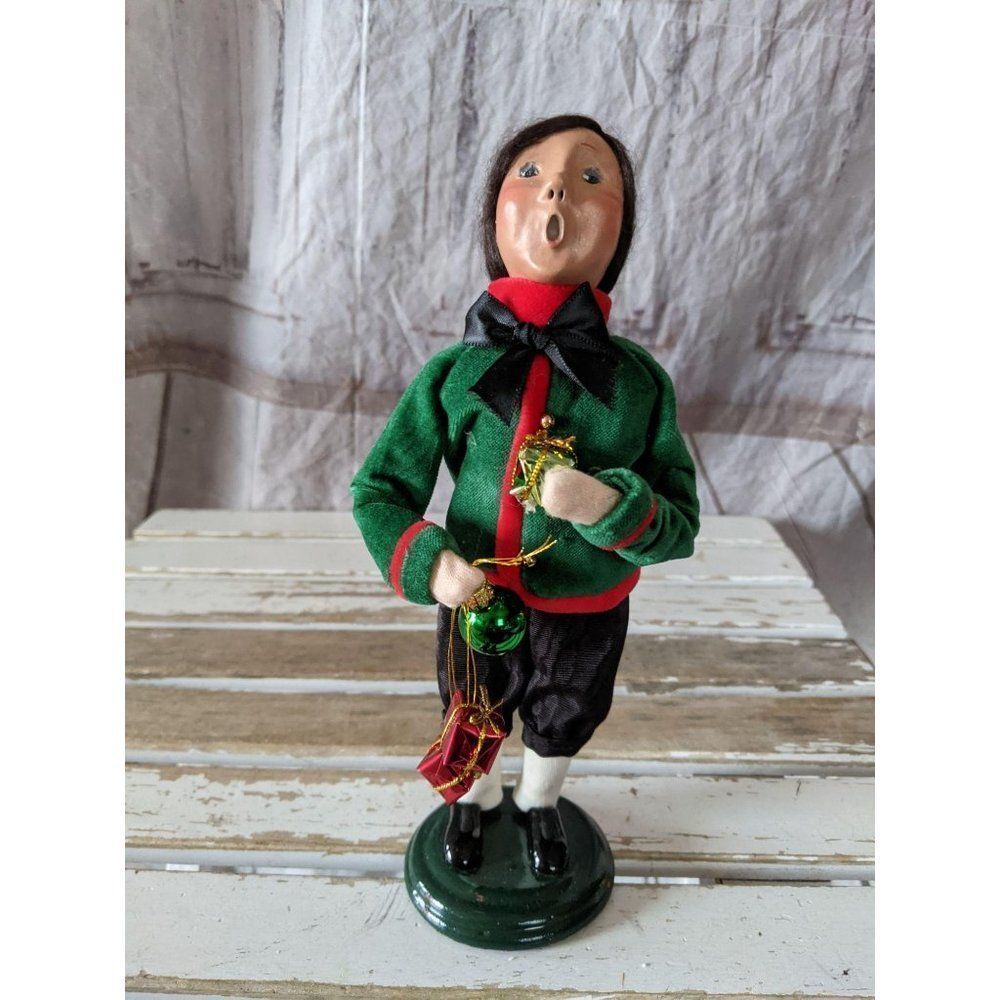 Byers choice boy Victorian presents ornament boy c